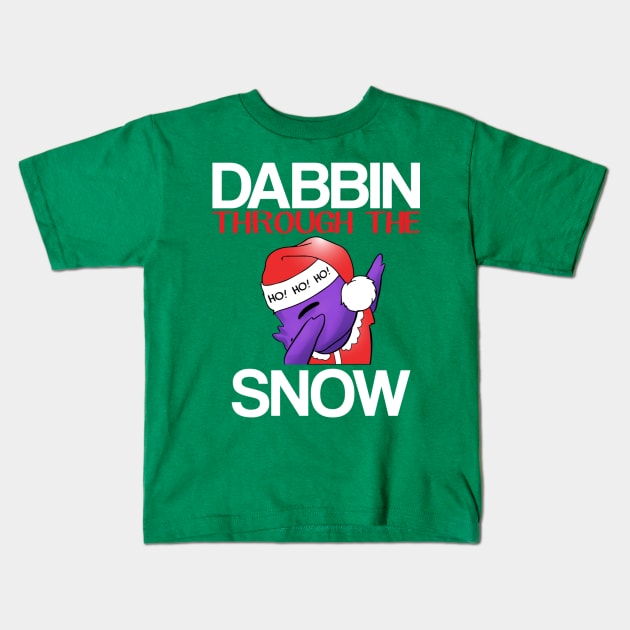 LTO Dabbin Snow Twitch Logo Design ALT Kids T-Shirt by Wrathian